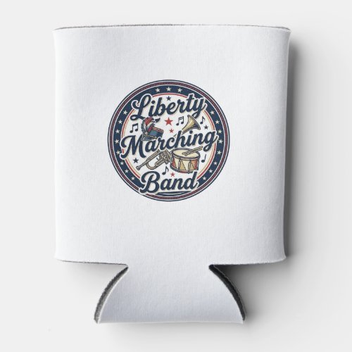 Liberty Marching Band Patriotic Patriotic Marching Can Cooler