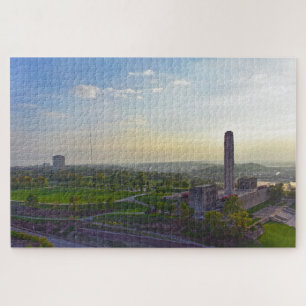 Liberty Memorial and BMA Building, Kansas City Jigsaw Puzzle