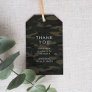 LIBERTY Military Retirement Party Camoflauge Gift Tags