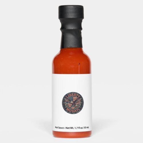 Liberty Mosaic Patriotic Patriotic Mosaic Vintage Hot Sauces