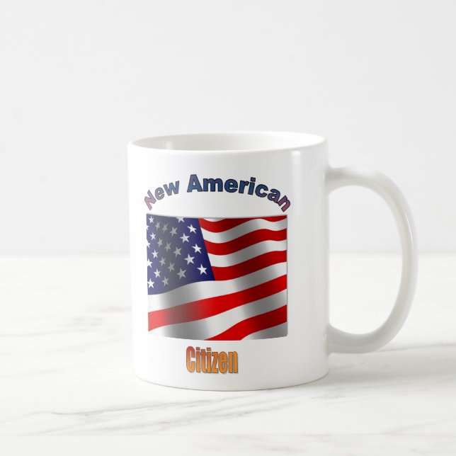 Liberty New American Citizen Coffee Mug (Right)