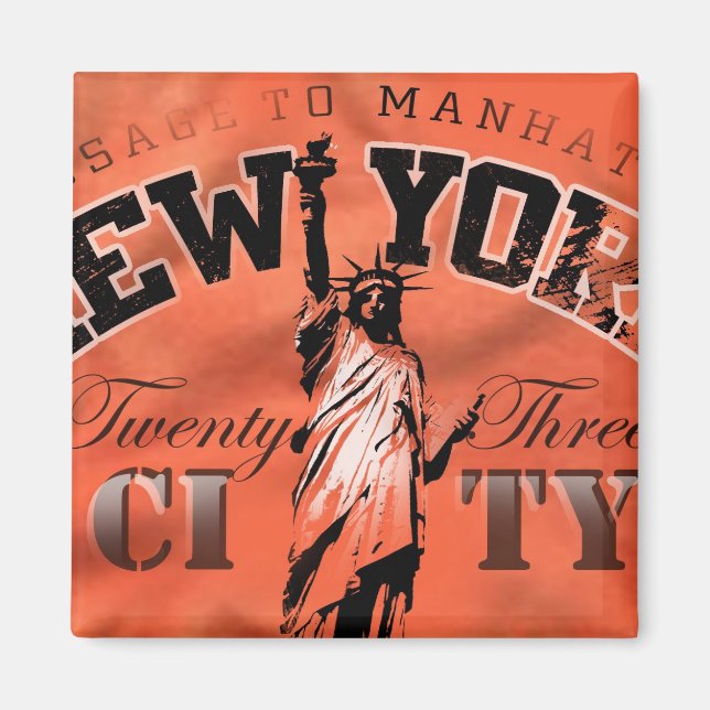 Liberty New York Magnet (Front)
