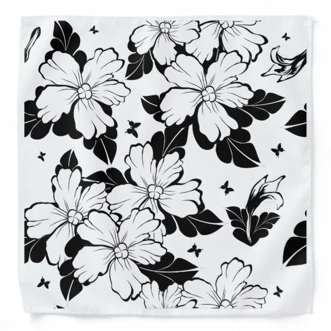 Liberty of London Floral Scarf Bandana (Front)