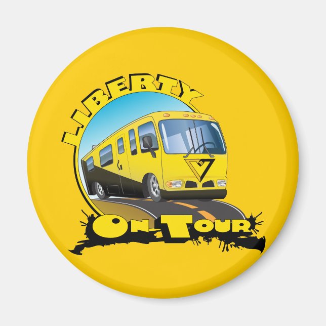 Liberty On Tour Magnet (Front)