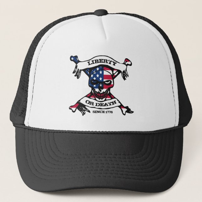 Liberty Or Death Trucker Hat (Front)