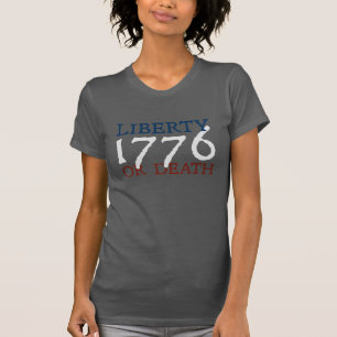 Liberty or Death - White 1776 T-Shirt