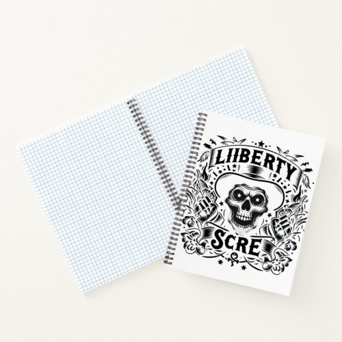  Liberty or Scare Classic Ink Meets Halloween Notebook