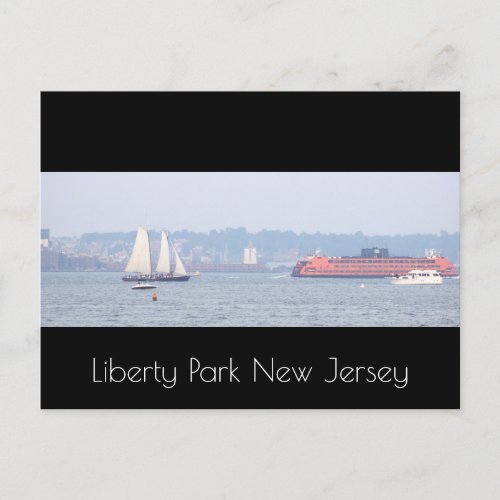 Liberty Park New Jersey Postcard 