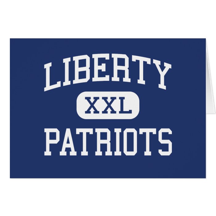 Liberty   Patriots   Junior   New Lenox Illinois Greeting Cards
