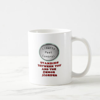 liberty pest control coffee mug