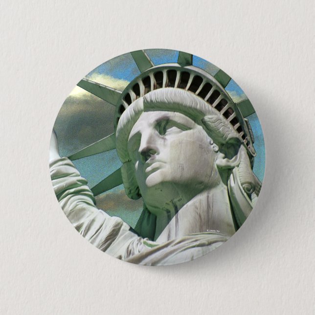 LIBERTY PINBACK BUTTON (Front)