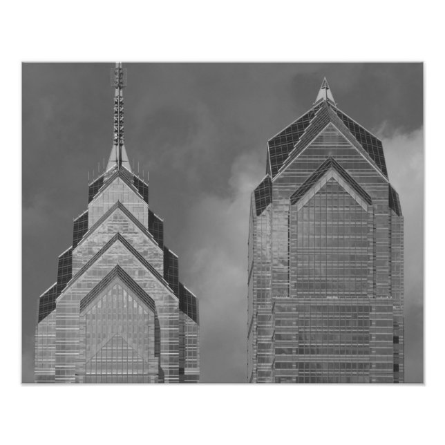Liberty Place One & Two Photo Print (Front)