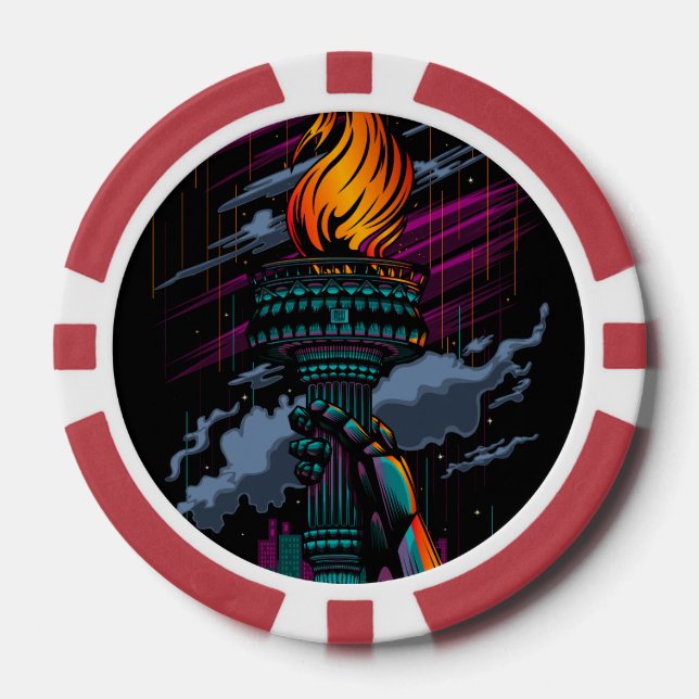 Liberty Poker Chips (Front)