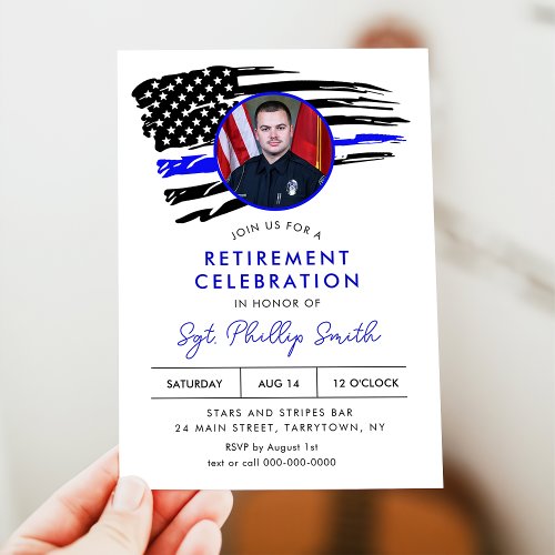 LIBERTY Police Military Retirement Party Photo