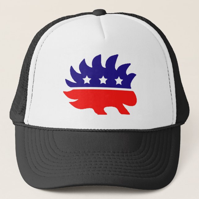 Liberty porcupine trucker hat (Front)