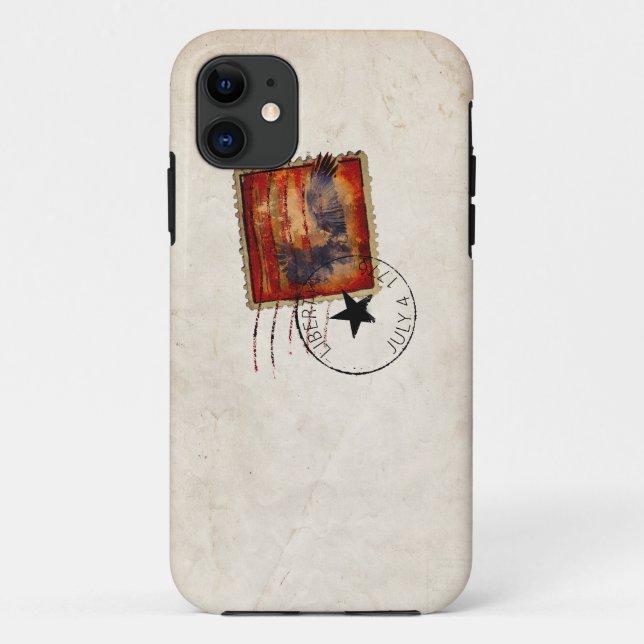 liberty postage iphone case (Back)