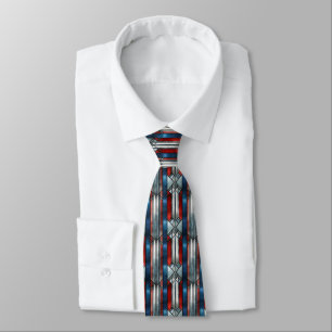 Liberty Prism Panels Neck Tie