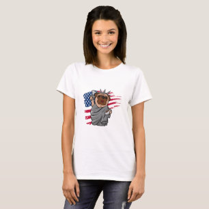 Liberty Pug T-Shirt