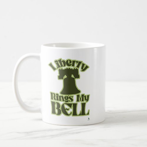 Liberty Rings My Bell Fun American Logo Coffee Mug