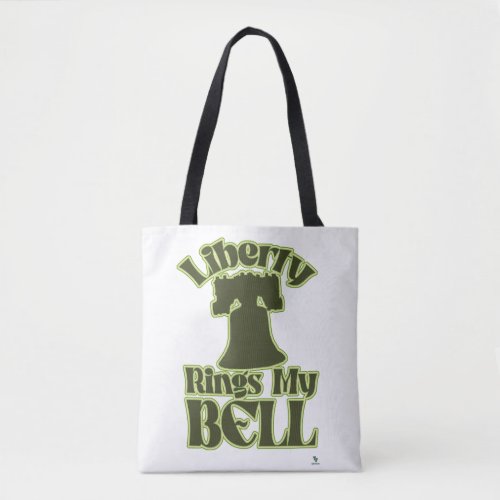 Liberty Rings My Bell Fun Tourism Design Tote Bag