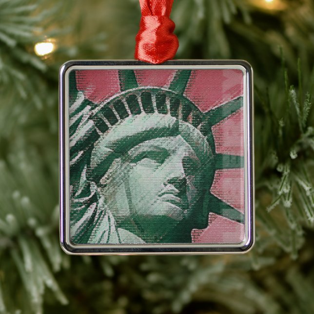 Liberty Rising Metal Ornament (Tree)