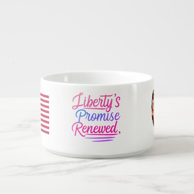 Liberty’s Promise Renewed with Donald Trump –  Bowl (Center)