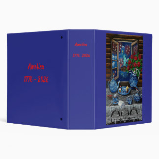 Liberty’s Tea Time Delight! 3 Ring Binder