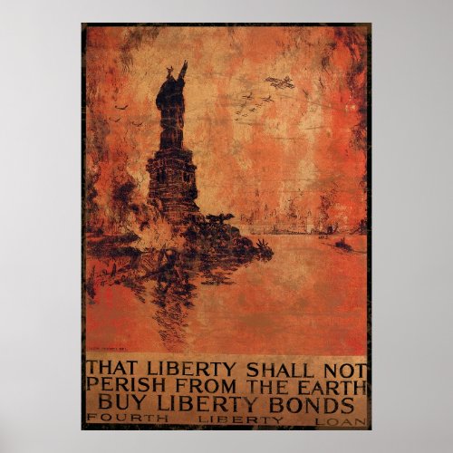 Liberty Shall Not Perish From The Earth 1 Poster