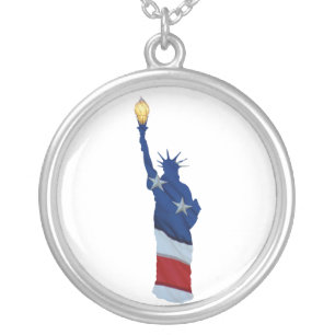 liberty silver plated necklace