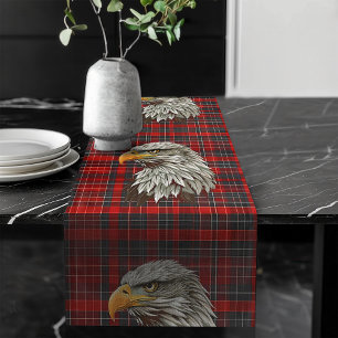 Liberty Soars Runner Eagle & Flag for Your Table