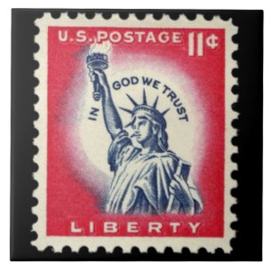 Liberty Stamp Ceramic Tile