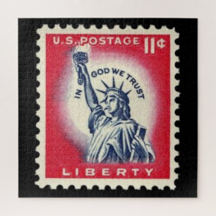 Liberty Stamp Jigsaw Puzzle