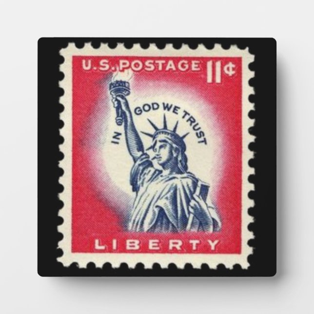 Liberty Stamp Plaque (Front)