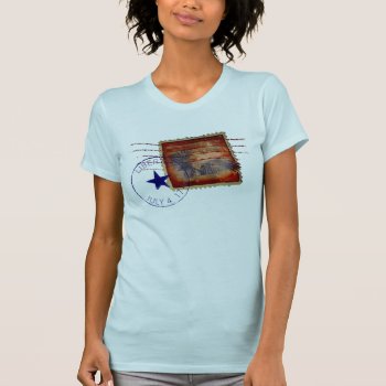 Liberty Stamp Shirt by pigswingproductions at Zazzle