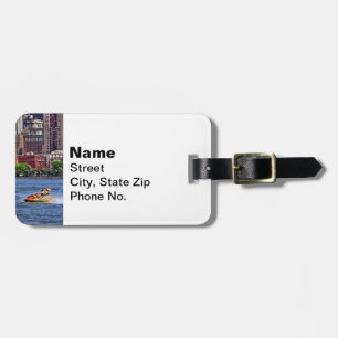 Liberty State Park - Jet Ski in Morris Canal Basin Luggage Tag