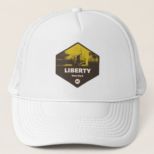 Liberty State Park New Jersey Trucker Hat