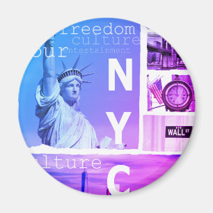 Liberty Statue New York City Nyc Magnet
