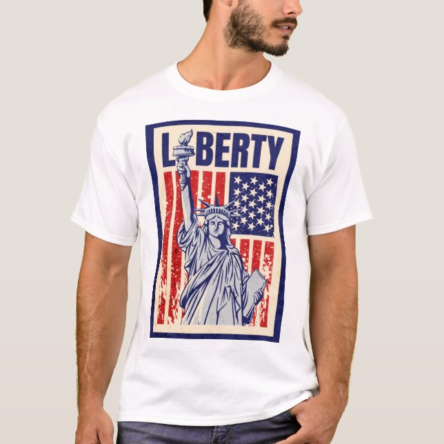 Liberty Statue T-Shirt (Front)