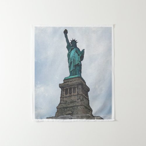 Liberty Statue Tapestry