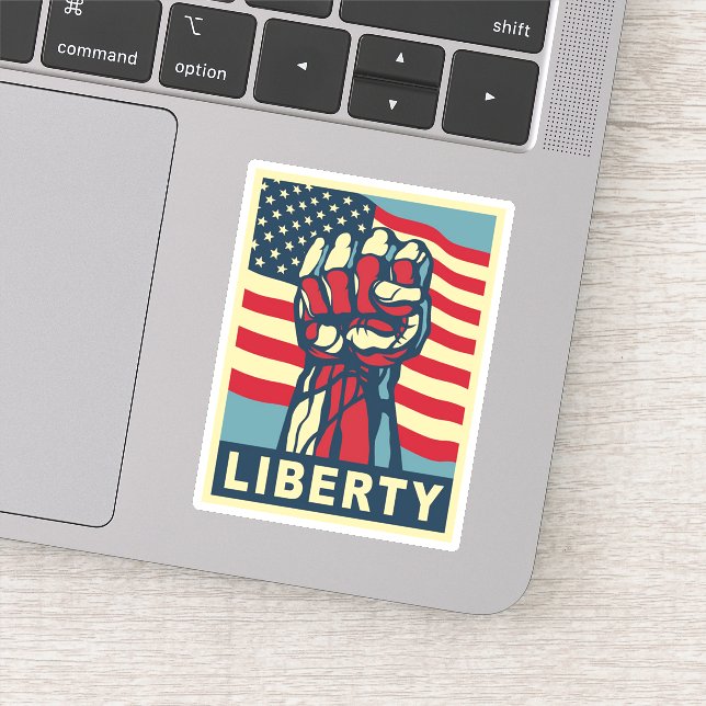 Liberty Sticker (Detail)