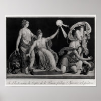 Liberty, striking down Ignorance and Fantacism