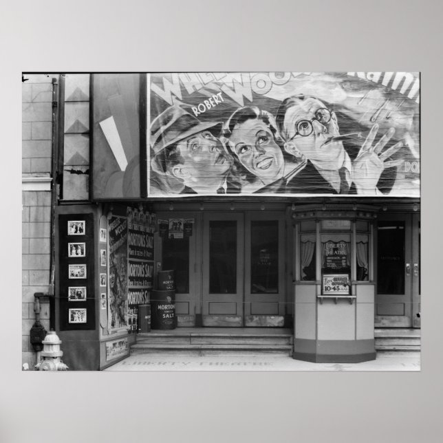 Liberty Theatre, New Orleans, 1935 Poster (Front)