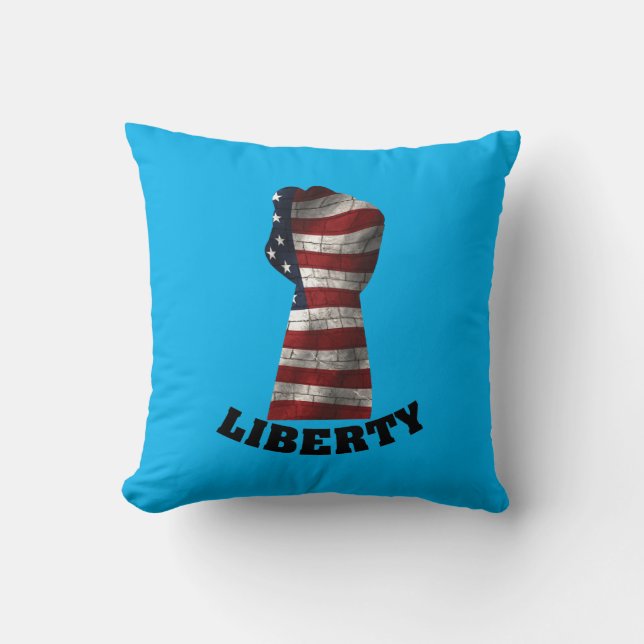LIBERTY! THROW PILLOW (Front)