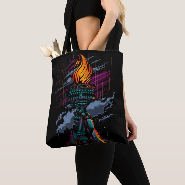Liberty Tote Bag (Close Up)