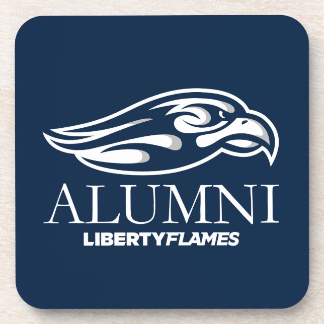 Liberty University Alumni Beverage Coaster (Front)
