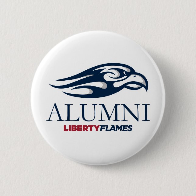 Liberty University Alumni Button (Front)