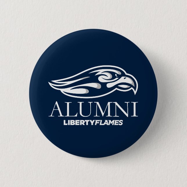 Liberty University Alumni Button (Front)