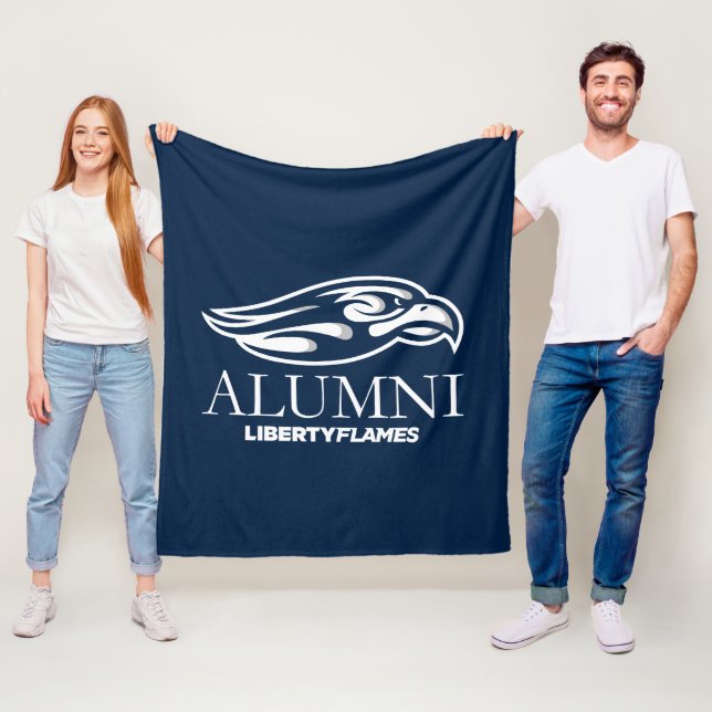 Liberty University Alumni Fleece Blanket (In Situ)