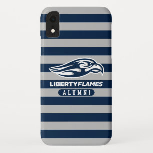 Liberty University Alumni Stripes iPhone XR Case