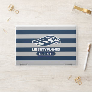 Liberty University Alumni Stripes HP Laptop Skin